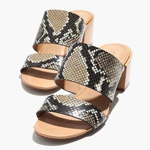 NWT! Madewell Kiera Mule Sandal